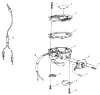 Controls Throttle Asm./Cable