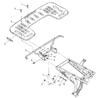 Rear Rack Mounting Xplorer 400L