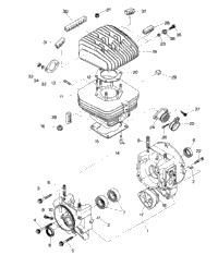 Crankcase & Cylinder Assembly