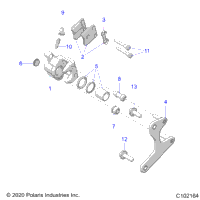 Brakes, Calipers, Rear
