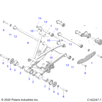 Suspension, Rear Control Arm Mounting