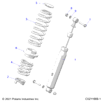 Suspension, Shock, Rear