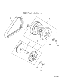 Drive Train, Primary Clutch