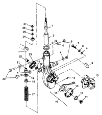 Front Strut S98ch50e (4950135013B007)