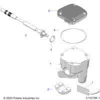 Steering, Controls, Throttle Asm. & Cable