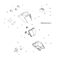 Headlight Pod & Speedometer /Ax/Ay/Az/Al/At