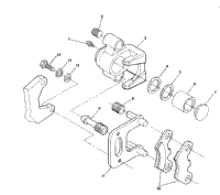 Front Brake Assembly 250 6X6