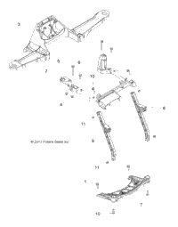 Body, Front Rack Support