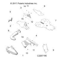 Body Panels, Thermal Shields A1701b Applies To 2016 Sportsman 850/1000 High Lifter Models After Safety Recall A1701b Has Been Completed