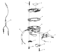 Controls Throttle Asm./Cable 6X6 300