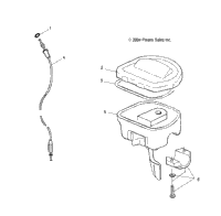Controls Throttle Asm./Cable