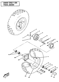 Front Wheel Assemblytrail Boss