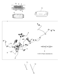 Electrical, Main Wire Harness