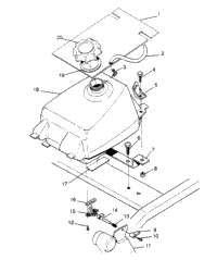 Fuel Tank Assembly 2X4 400L