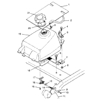 Fuel Tank Assembly Trail Boss