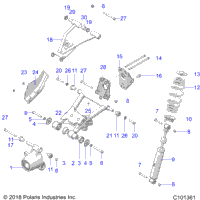 Suspension, Rear