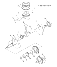 Crankshaft & Piston /Ld27fb