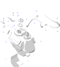 Fuel System, Fuel Tank Asm