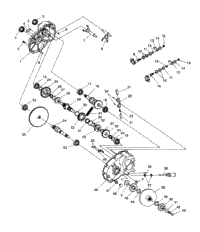 Gearcase Assembly Sportsman 4X4