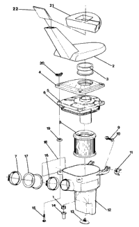 Air Box Assembly 350 2X4