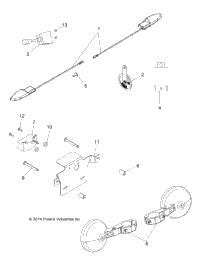 Electrical, Turn Signals, Horn And Mirrors