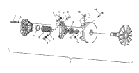 Drive Clutch Assembly 4X4 300