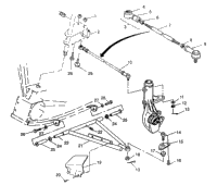 Aarm/Strut Mounting Magnum 6X6 W968744 & Magnum 6X6 Swedish