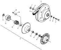 Driven Clutch Scrabler