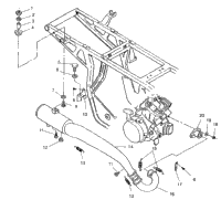 Exhaust System Xplorer 400L