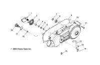 Crankcase Cover, Lh /Vb
