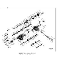 Drive Train, Main Gearcase (100224)