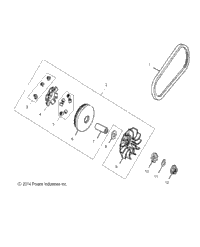 Drive Train, Primary Clutch