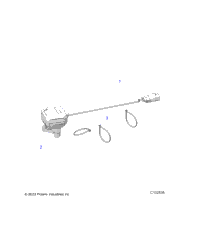 Steering, Controls, Throttle Asm. & Cable A24see57b1/B3/B6/B9