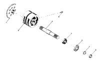 Detailsfront Drive Assembly Front Tightener Assembly Pn 1380024