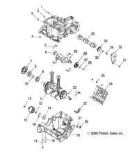 Engine, Crankcase & Crankshaft