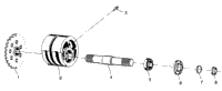 Front Tightener Assembly 4X4 350L