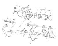 Front Brake Assembly Sportsman 4X4