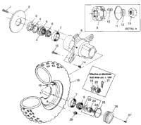Front Wheel Magnum 4X4 W97ac42a, Swedish Magnum 4X4 S97ac42e & Norwegian