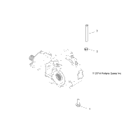 Drive Train, Gearcase Mounting, Front