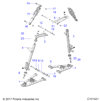Suspension, Front