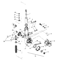 Front Strut Assembly 6X6 400L