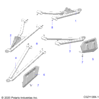 Suspension, Front Aarms