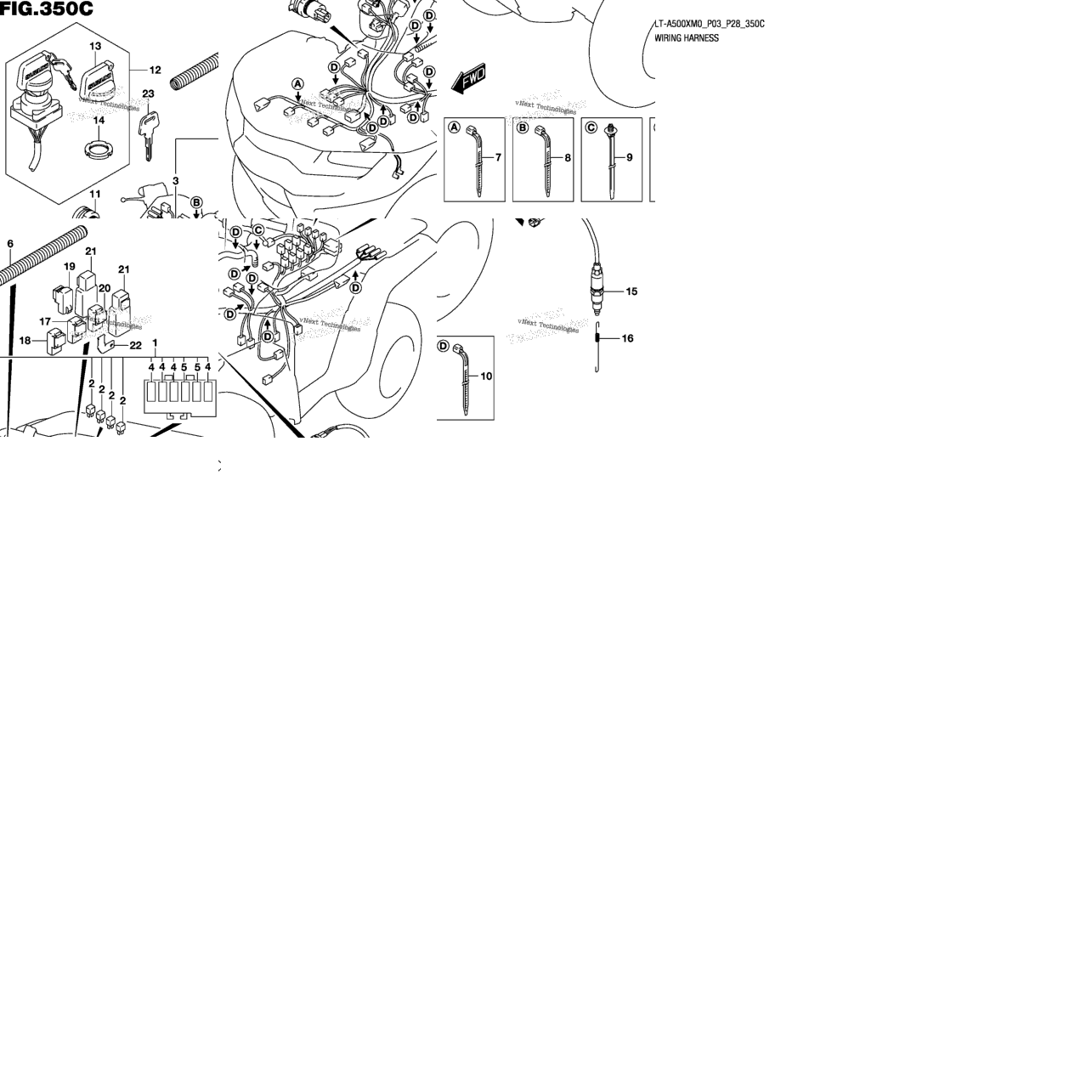 Wiring Harness (Lt-A500xm0 P33)