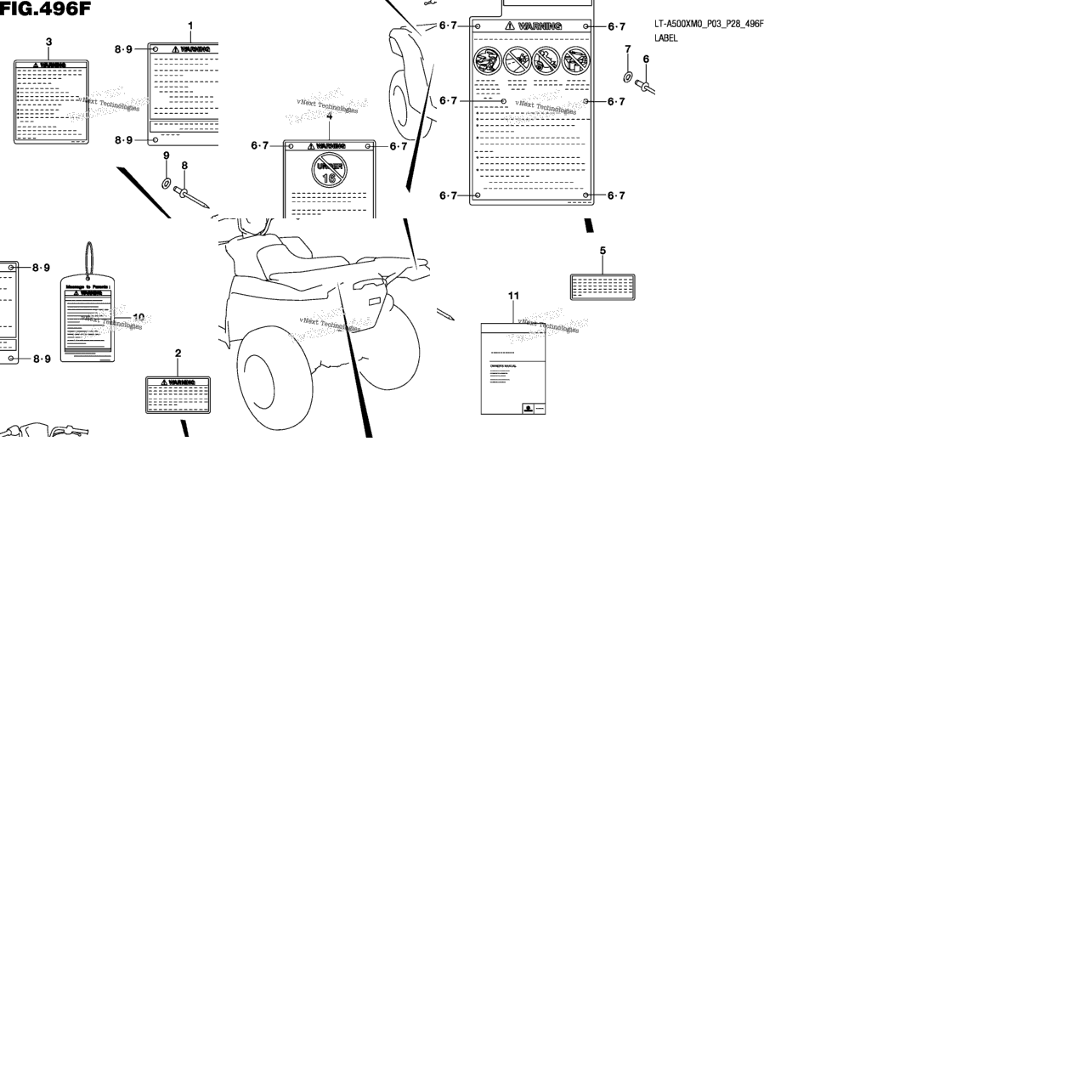 Label (Lt-A500xpm0 P33)