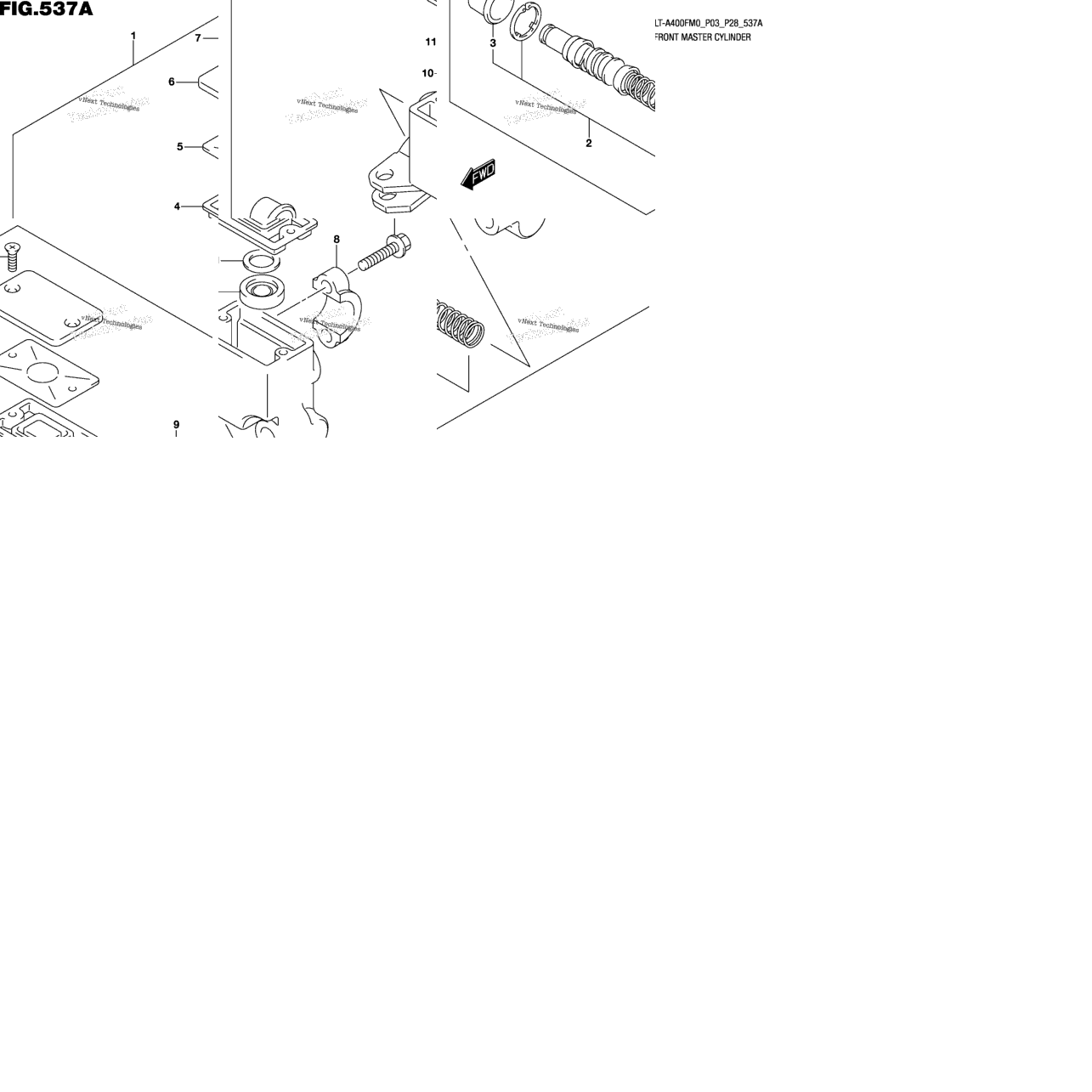 Front Master Cylinder