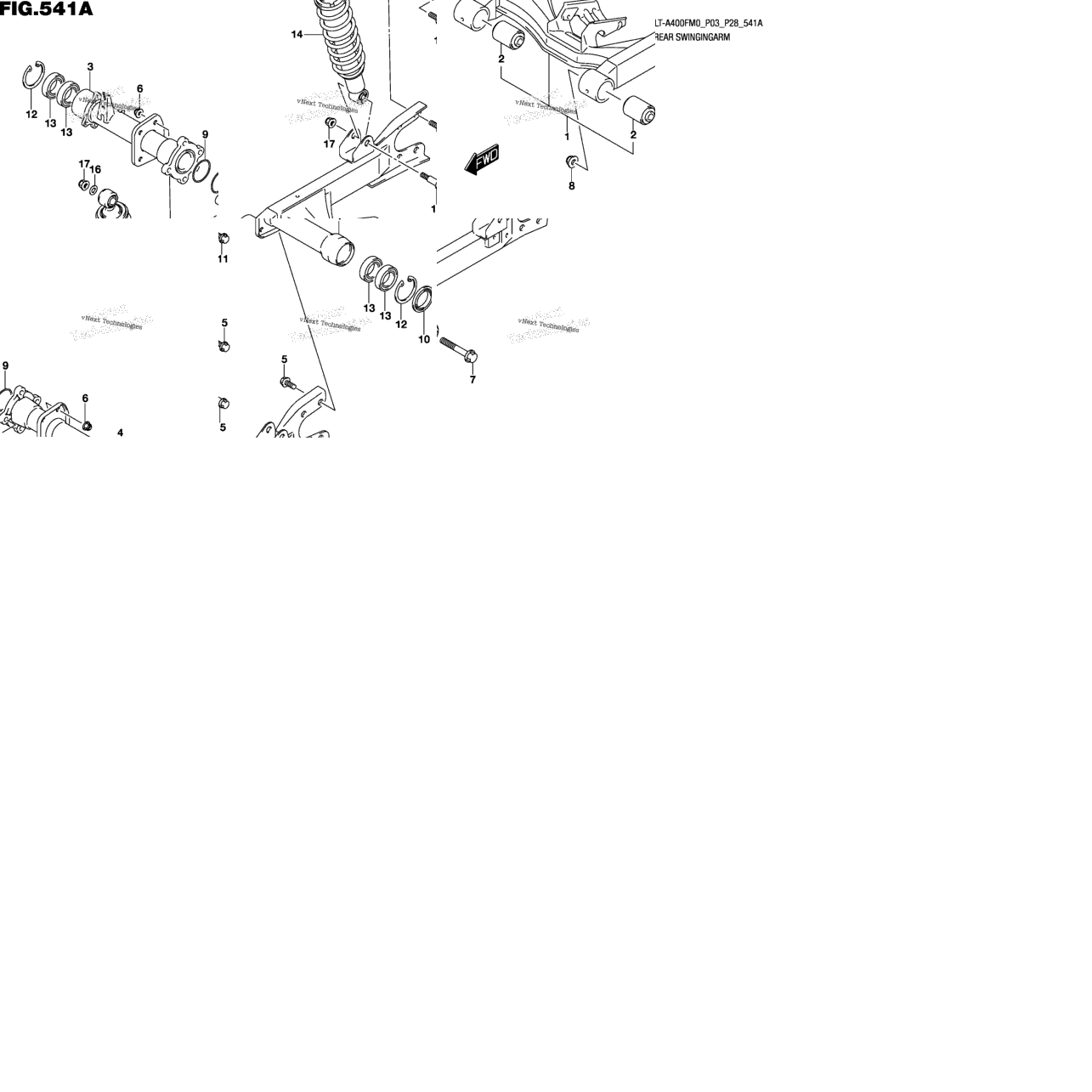 Rear Swingingarm