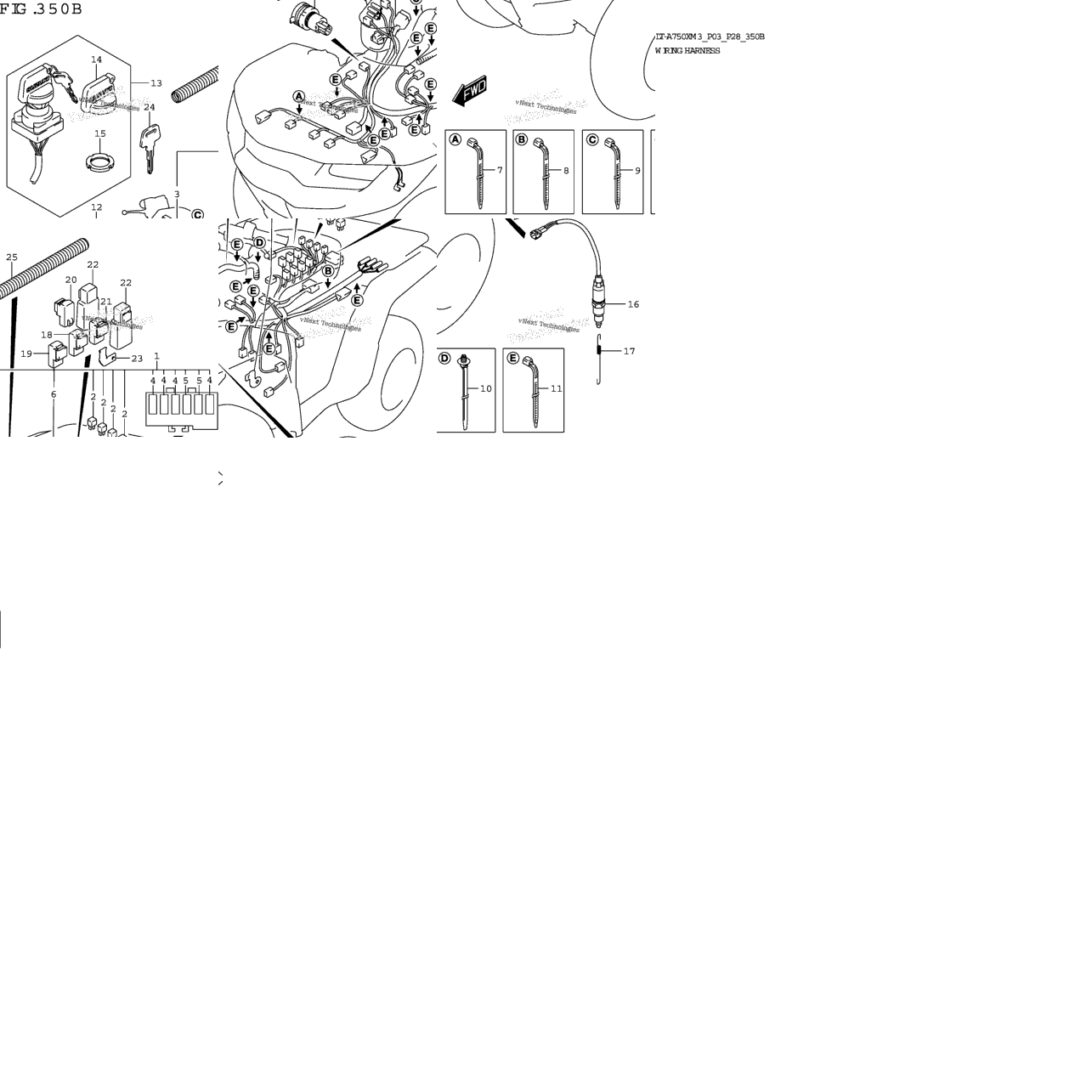 Wiring Harness (Lt-A750x:P33)