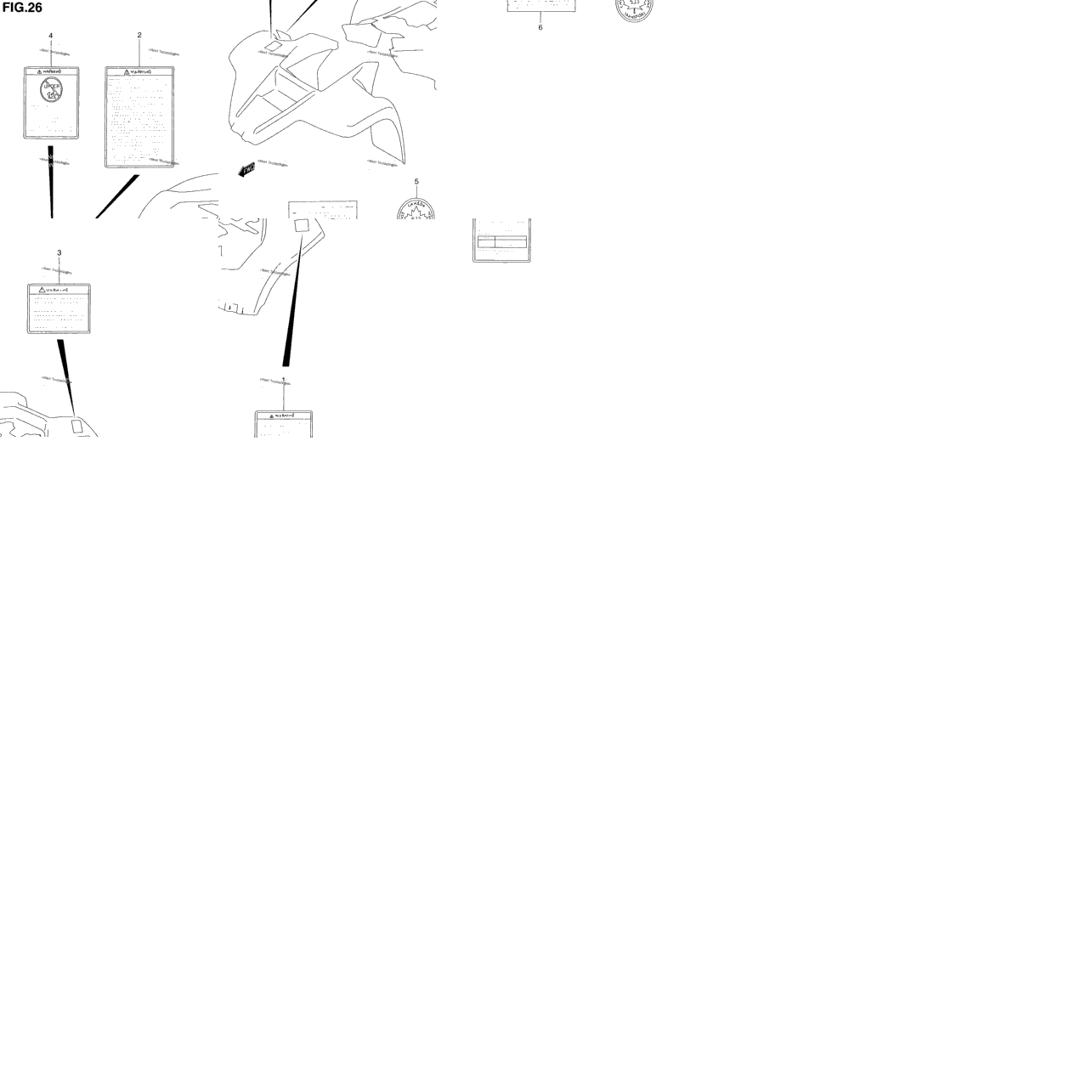 Label (Model T/V/W)