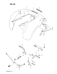 Rear Fender (Model G)