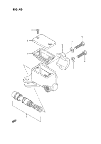 Front Master Cylinder (Model H/J/K/L)